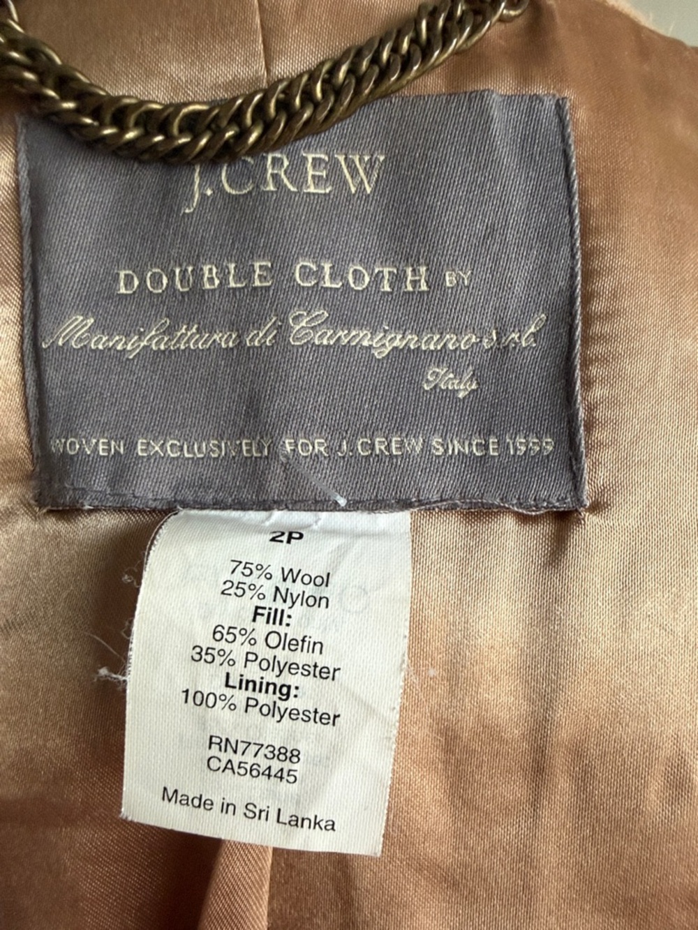 Tailored Camel Single-Breasted Trench Coat - Picture 13 of 13